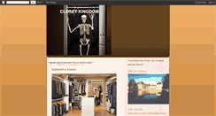 Desktop Screenshot of closetkingdom.blogspot.com