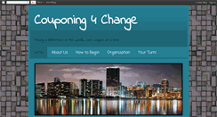 Desktop Screenshot of couponing4change.blogspot.com