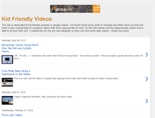 Tablet Screenshot of kidfriendlyvideos.blogspot.com