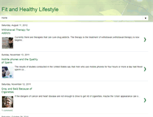 Tablet Screenshot of fitlifestyle.blogspot.com