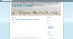 Desktop Screenshot of healthliberal.blogspot.com