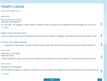 Tablet Screenshot of healthliberal.blogspot.com
