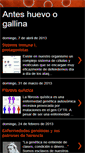Mobile Screenshot of anteshuevoogallina.blogspot.com