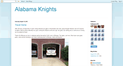 Desktop Screenshot of alabamaknights.blogspot.com