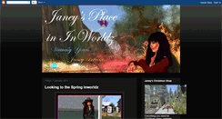 Desktop Screenshot of janeysplaceinworldz.blogspot.com