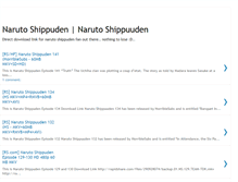 Tablet Screenshot of narutodownloadresource.blogspot.com