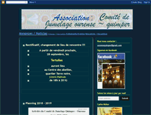 Tablet Screenshot of ourensequimper.blogspot.com