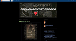 Desktop Screenshot of cephalochromoscope.blogspot.com