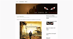 Desktop Screenshot of lacuevadearanele.blogspot.com