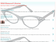 Tablet Screenshot of mild-manneredlibrarian.blogspot.com