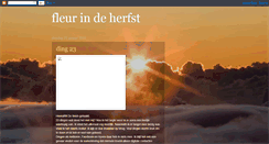 Desktop Screenshot of fleurindeherfst.blogspot.com