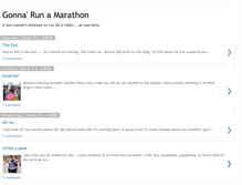 Tablet Screenshot of gonnarunamarathon.blogspot.com