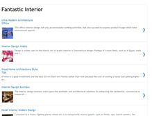 Tablet Screenshot of fantastic-interior.blogspot.com