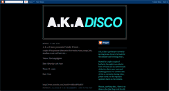 Desktop Screenshot of akadisco.blogspot.com