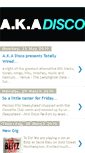 Mobile Screenshot of akadisco.blogspot.com