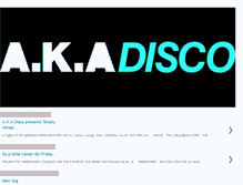 Tablet Screenshot of akadisco.blogspot.com