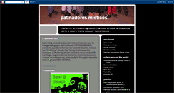 Desktop Screenshot of patinadoresmisticos.blogspot.com