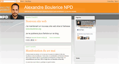 Desktop Screenshot of boulericenpd.blogspot.com