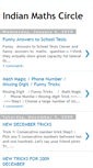 Mobile Screenshot of indianmathscircle.blogspot.com