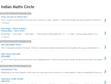 Tablet Screenshot of indianmathscircle.blogspot.com