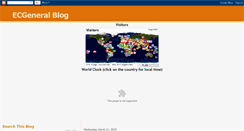 Desktop Screenshot of ec-general.blogspot.com