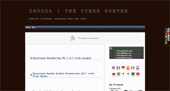Desktop Screenshot of chocoa.blogspot.com