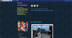 Desktop Screenshot of chicleuniversitario.blogspot.com
