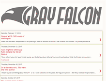 Tablet Screenshot of grayfalcon.blogspot.com