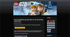 Desktop Screenshot of legostarwarsdownlaod.blogspot.com