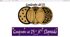 Desktop Screenshot of candombedel25.blogspot.com