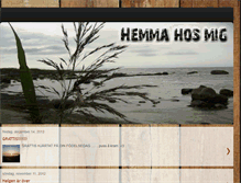 Tablet Screenshot of annika-hemmahosmig.blogspot.com