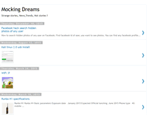 Tablet Screenshot of mockingdreams.blogspot.com