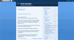 Desktop Screenshot of kirikkanatlarfan.blogspot.com