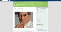 Desktop Screenshot of aktualizate.blogspot.com