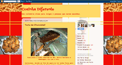Desktop Screenshot of cozinhadiferente.blogspot.com