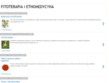 Tablet Screenshot of etnomedycyna.blogspot.com