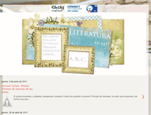 Tablet Screenshot of literaturaenred.blogspot.com