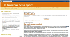 Desktop Screenshot of latrazzeradellosport.blogspot.com
