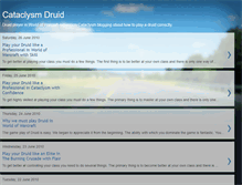 Tablet Screenshot of cataclysm-druid.blogspot.com