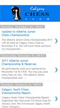 Mobile Screenshot of calgarychess.blogspot.com