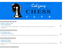 Tablet Screenshot of calgarychess.blogspot.com