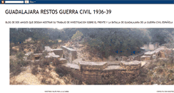 Desktop Screenshot of guadalajara1936-39guerracivil.blogspot.com