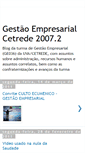 Mobile Screenshot of gestaoempresarialcetrede20072.blogspot.com