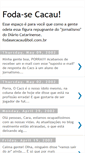 Mobile Screenshot of fodasecacau.blogspot.com