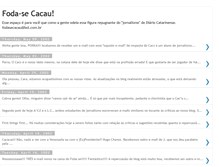 Tablet Screenshot of fodasecacau.blogspot.com