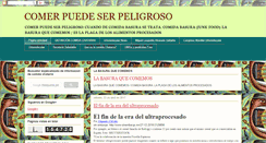 Desktop Screenshot of comida-basura.blogspot.com