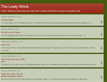 Tablet Screenshot of lowlywonk.blogspot.com