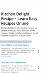 Mobile Screenshot of kitchen-delight-recipe.blogspot.com