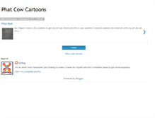 Tablet Screenshot of phatcowcartoons.blogspot.com