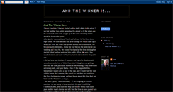 Desktop Screenshot of 10andthewinneris.blogspot.com